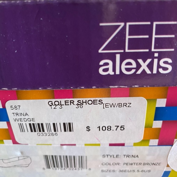 Alexis Zee Trina Wedge Shoes - Picture 7 of 7